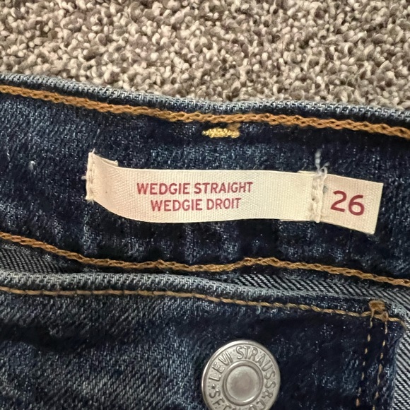Wedgie straight Levi’s size 26 NEW!! - Picture 6 of 8